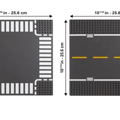 Street / Road Base Plates - 25 x 25 cm (M38-B0182-4)