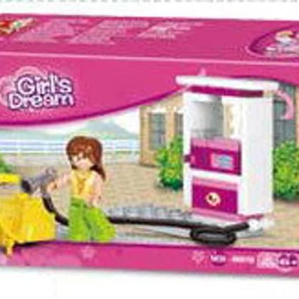 Girl's Dream Gas Station (Small Set) (M38-B0518)