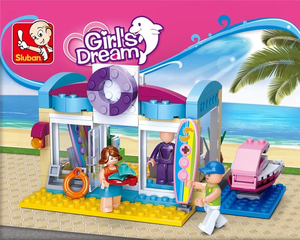 Beach Surf Shop / Store (M38-B0603)