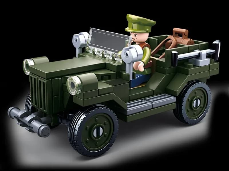 WW2 Allied Field Jeep (M38-B0682)