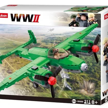 WW2 Tupolev TU-2 Bomber Airplane (M38-B0688)