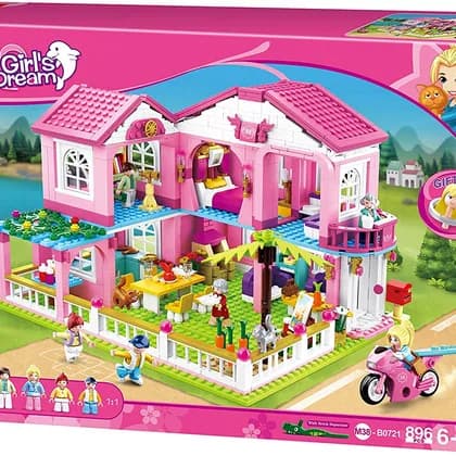 Girl's Dream Large Mansion house (M38-B0721)