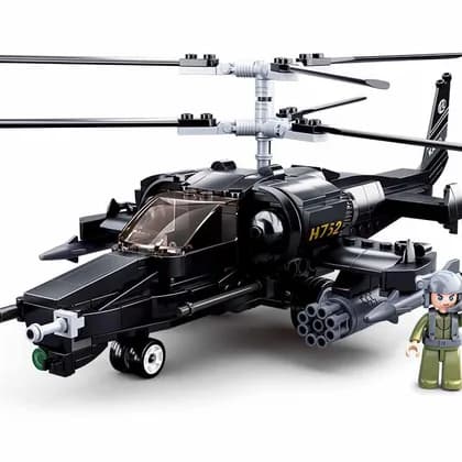 Model Bricks Ka-50 Black Shark Helicopter (M38-B0752)