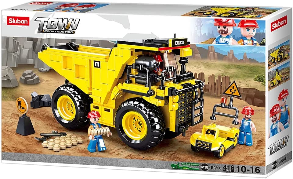 Big Mine Wagon - Construction Vehicle (M38-B0806)