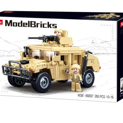 US Army Hummer - Modern Military Assault Vehicle (M38-B0837)