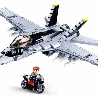 F-18 Hornet - US Fighter Jet - Bumblebee (M38-B0928)