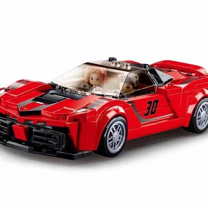 Italian Premium Red Sports Car (M38-B0955)