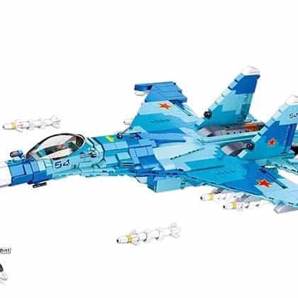 MB Su-27 Fighter 2 In 1 (M38-B0985)