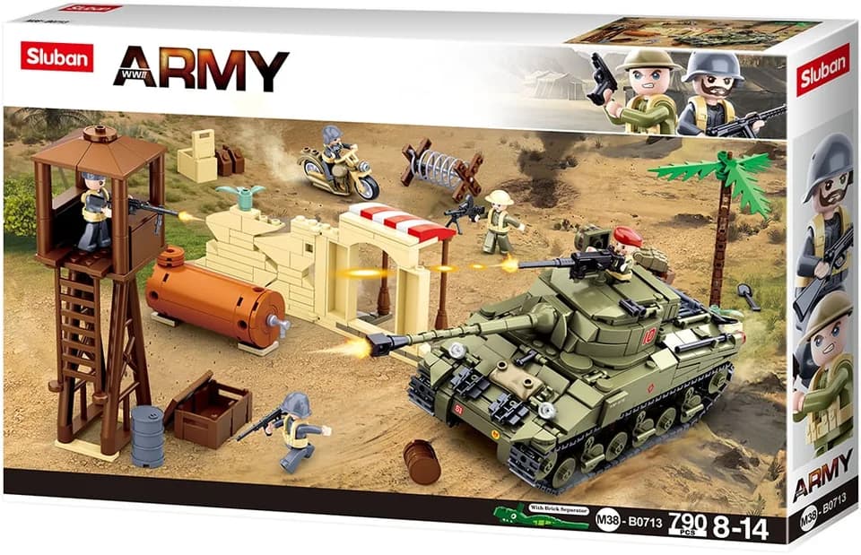 WWII Sherman Firefly Battle Tank (M38-B0713)