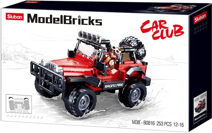 JEEP off Road Truck / Road Car (M38-B0816)