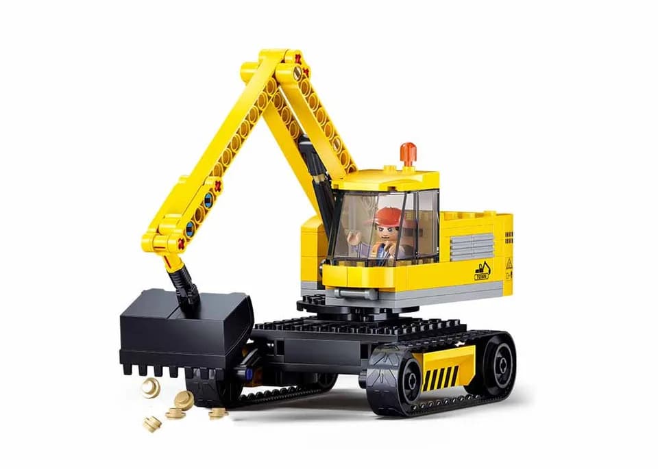 Construction Digger (M38-B1196)