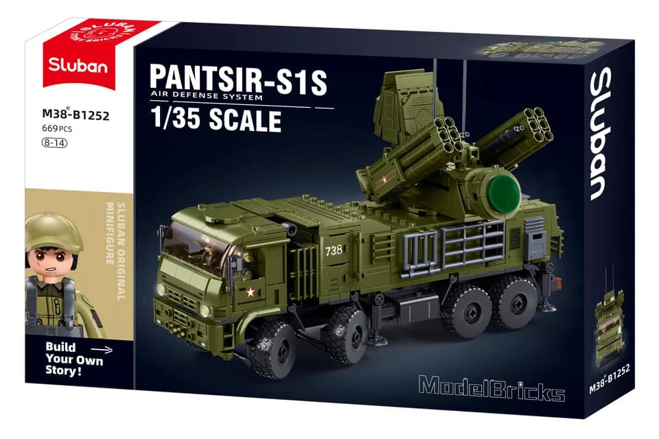 Pantsir S1S Military Missile Launcher (M38-B1252)