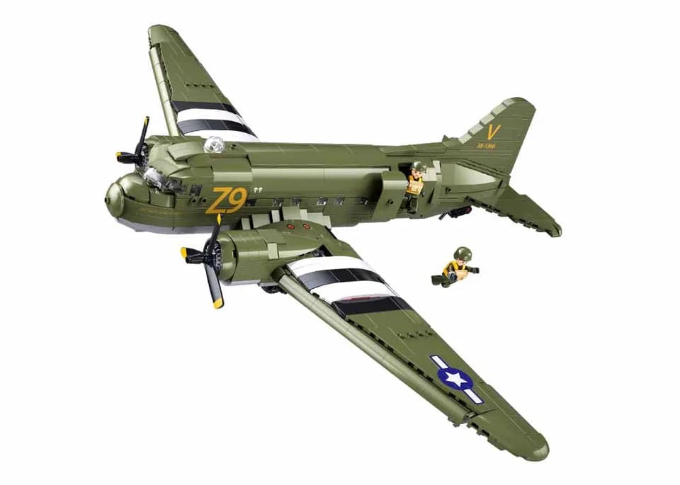 C-47 WW2 Dakota Skytrain Troop Transport (M38-B1366)