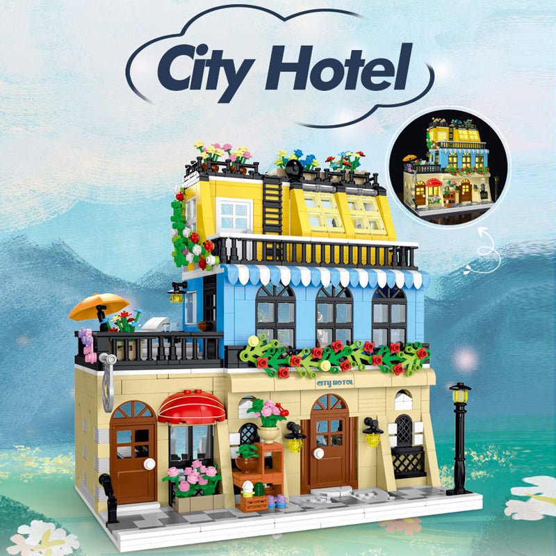 City High Rise Hotel & Restaurant - - 1464 Pcs (20115)