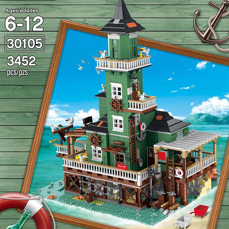 Seaside Light House Outlook - 5 - 3452 Pcs (3010)