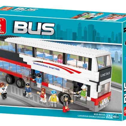 Luxurious Double Decker Bus (M38-B0335)
