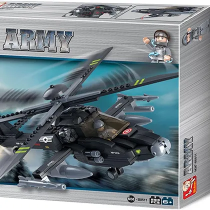 Ah-64 Apache Helicopter (M38-B0511)