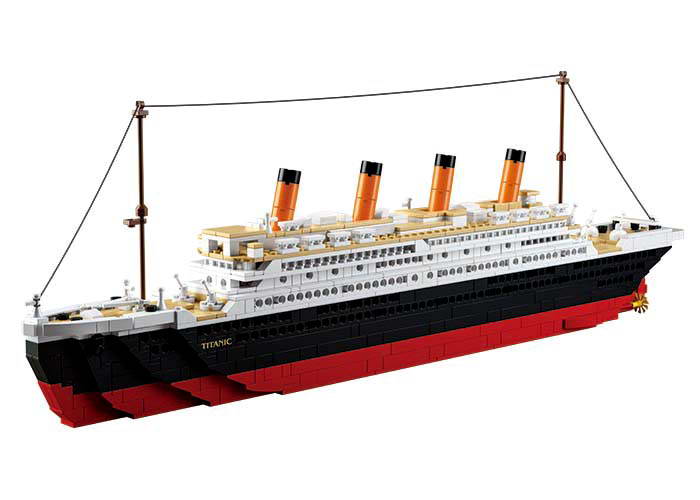 LARGE SCALE TITANIC MODEL KIT (65CM LONG) - 1012 PCS (M38-B0577)