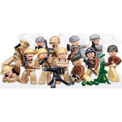 WWII - Individual Mini Figure in sealed bag (M38-B0581)