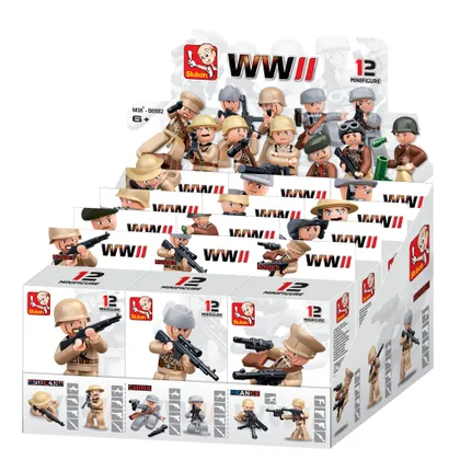 WW2 Mini Figures (M38-B0582)