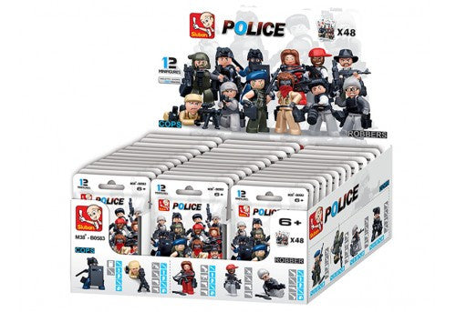 Cops and Robbers - 48 packs in master display case (M38-B05831)