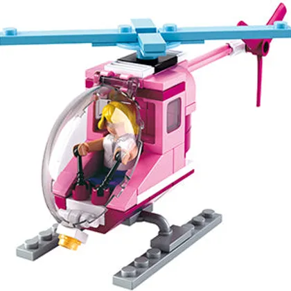 Girls Patrol Helicopter (M38-B0600D)