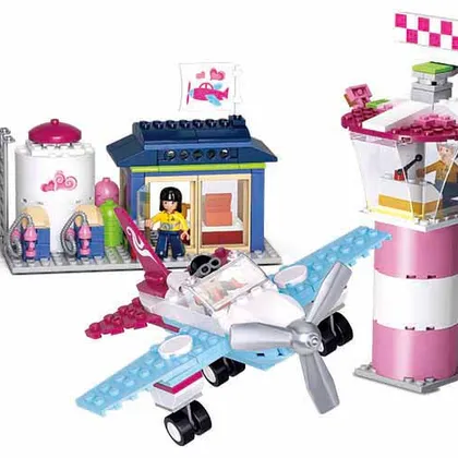 Girls Set Mini Airport (M38-B0608)