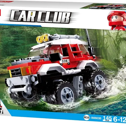 Sluban Off Road Car Club - 4x4 Car Series (M38-B0663B)
