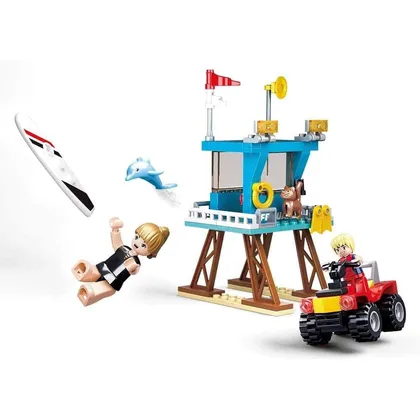 Surf Beach Patrol Life Guard Tower (M38-B0670)