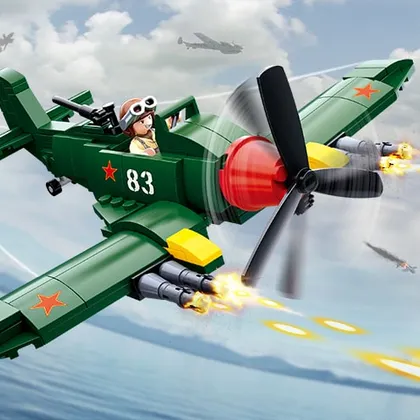 Sluban Allied Ilyushin Fighter Plane (M38-B0683)