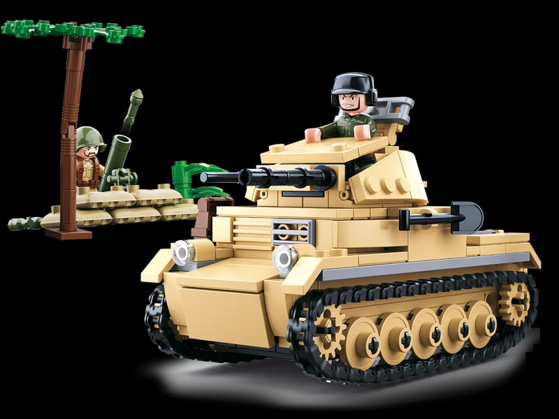 WW2 Tank Panzer 2 (M38-B0691)