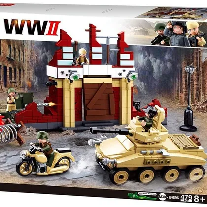 Battle of Stalingrad - Tank and City Battle Set (M38-B0696)