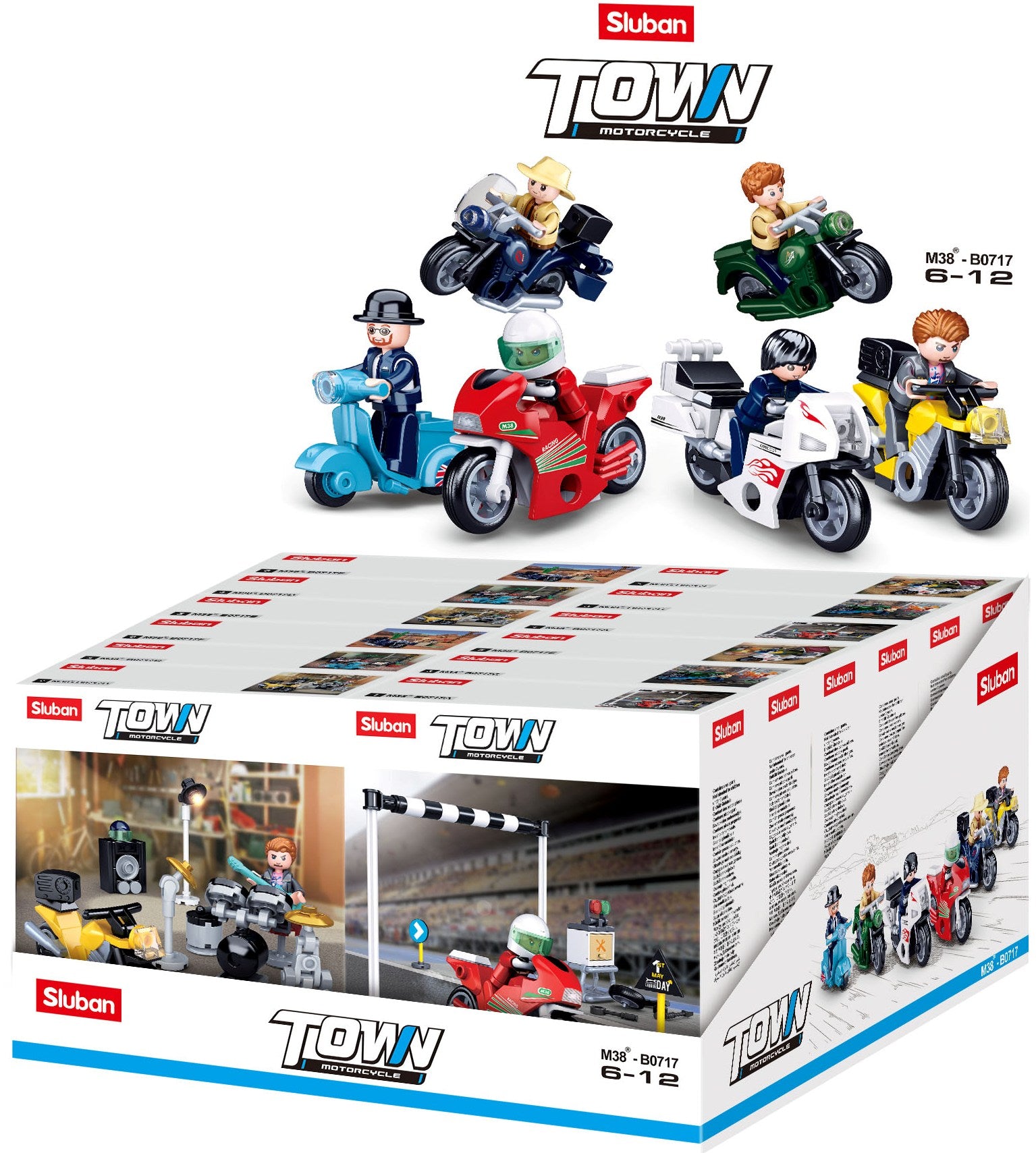 Town Motorcycles (M38-B0717)