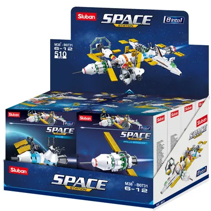 Space 8 Into 1 Space Station (M38-B0731)