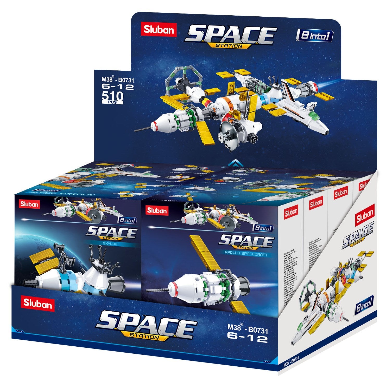 Space 8 Into 1 Space Station (M38-B0731)