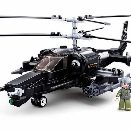 Model Bricks Ka-50 Black Shark Helicopter (M38-B0752)
