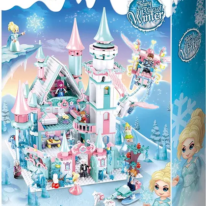 Sluban Fairy Tale Castle Adventure Winter Castle - 1324 Psc (M38-B0789)