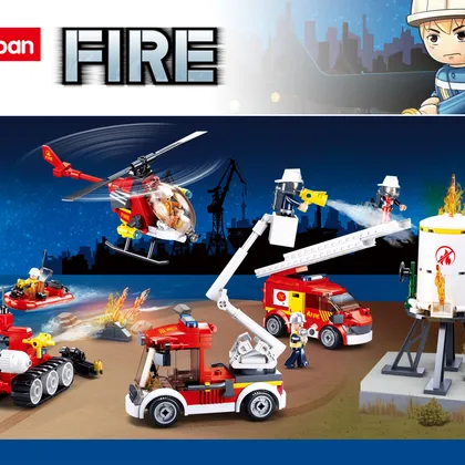 Fire Rescue Bundle Set (M38-B0811)