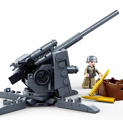 Sluban 88mm Anti-Aircraft Gun - 115 Piece (M38-B0852)