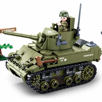 WW2 M5 Stuart Light Tank (M38-B0856)