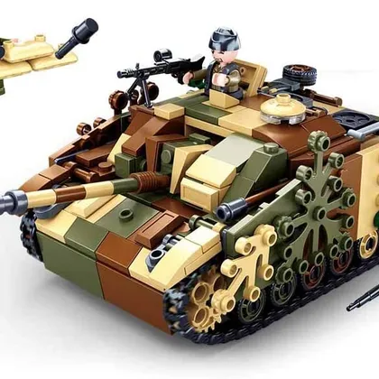 WWII STUG III German Armoured Battle Tank (M38-B0858)