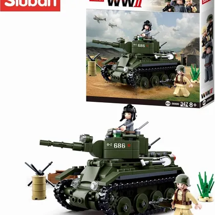 WWII Russian BT-7 Cavalry Tank Light Tank (M38-B0878)