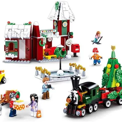 Town Happy New Year Village (M38-B0887)