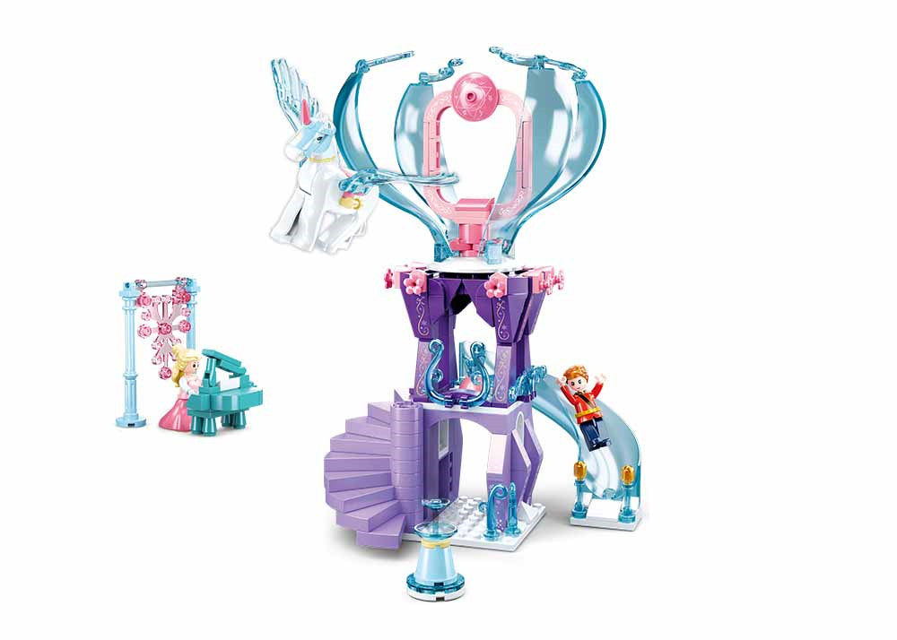 Fairy Tales Of Winter Forest Magic Tower (M38-B0897)