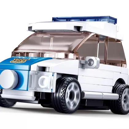 Power Bricks Pull Back Car (M38-B0916H)