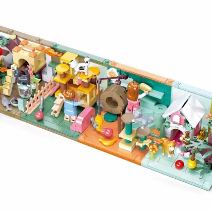 Mini Sets / Mini Pet Scene Building 8 sets in One Mega Pack - 868 Pieces (M38-B0919)