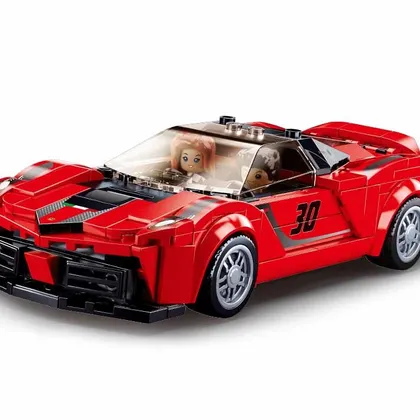 Italian Premium Red Sports Car (M38-B0955)