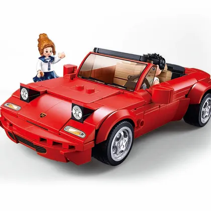 Classic 80’s Sports Car (M38-B0957)