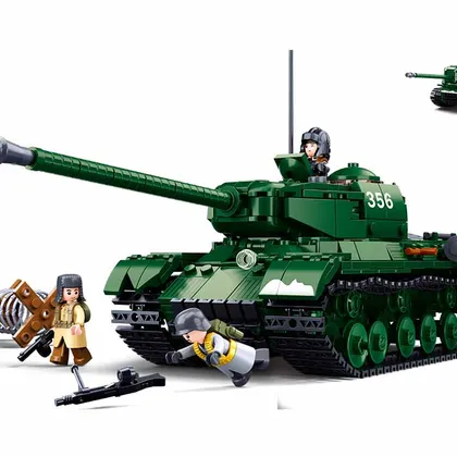 IS2 Heavy Battle Tank WW2 (2in1) Set (M38-B0979)