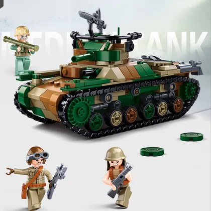 Japanese Type 97 WW2 Tank (M38-B1107)